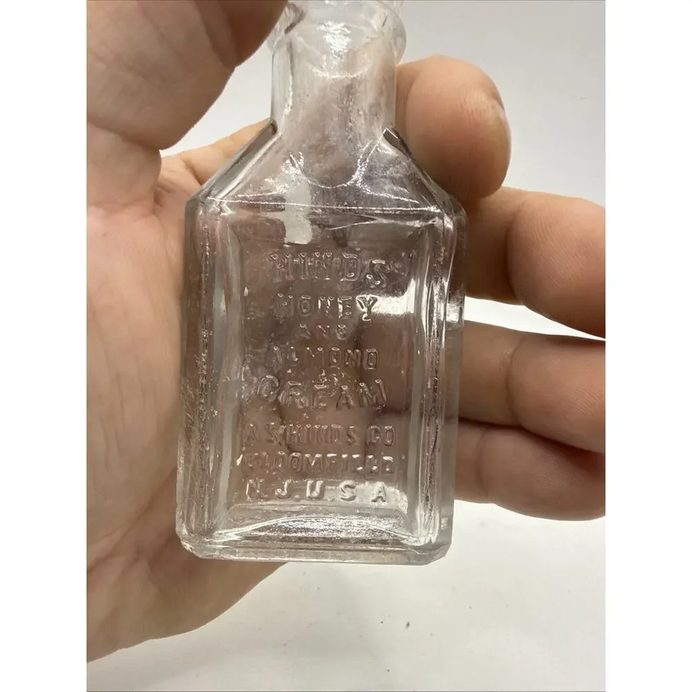 Vintage Hinds Honey & Almond Cream Bottle AS Hinds Co